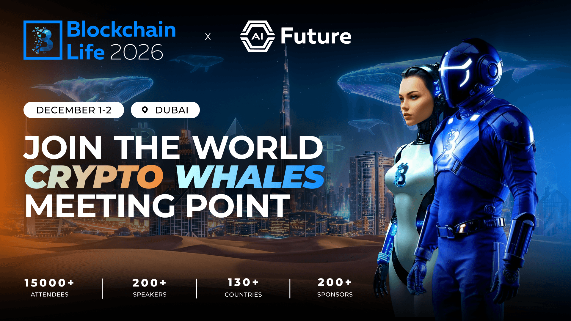 بروكر العرب يشارك في Blockchain Life 2026 – نراكم في دبي يومي 1 و2 ديسمبر!