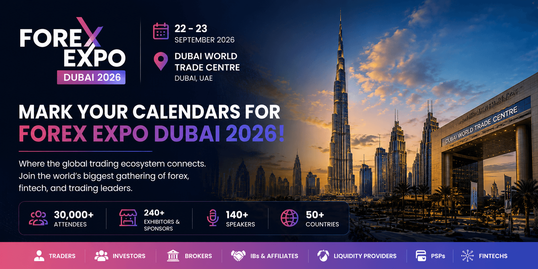 Forex Expo Dubai 2026